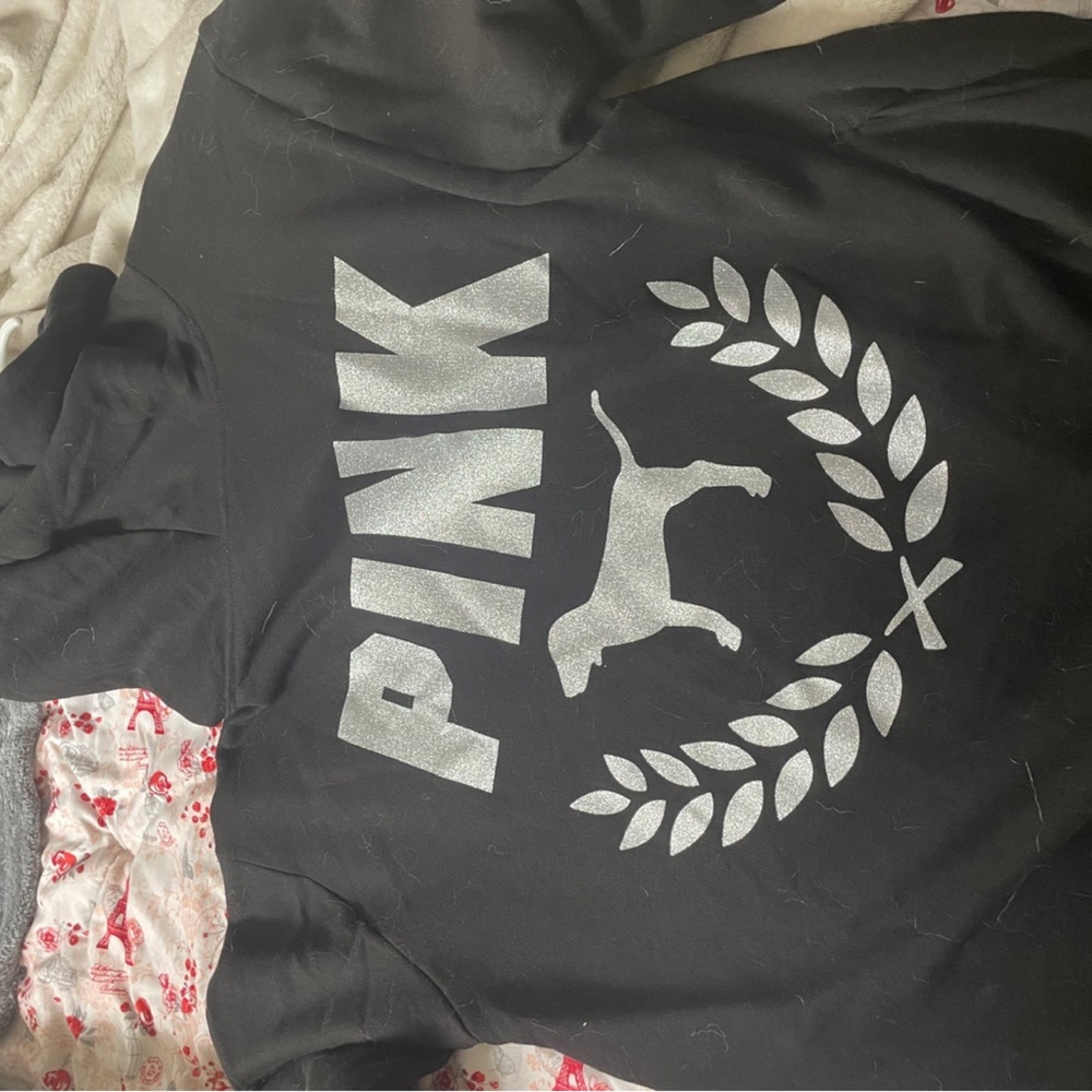 Pink hoodie